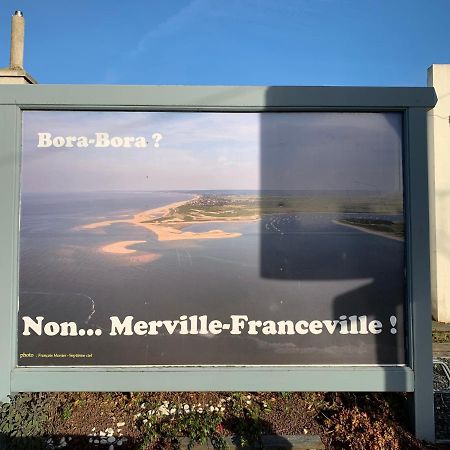 Chalet bord de mer 6 couchages Villa Merville-Franceville-Plage Buitenkant foto