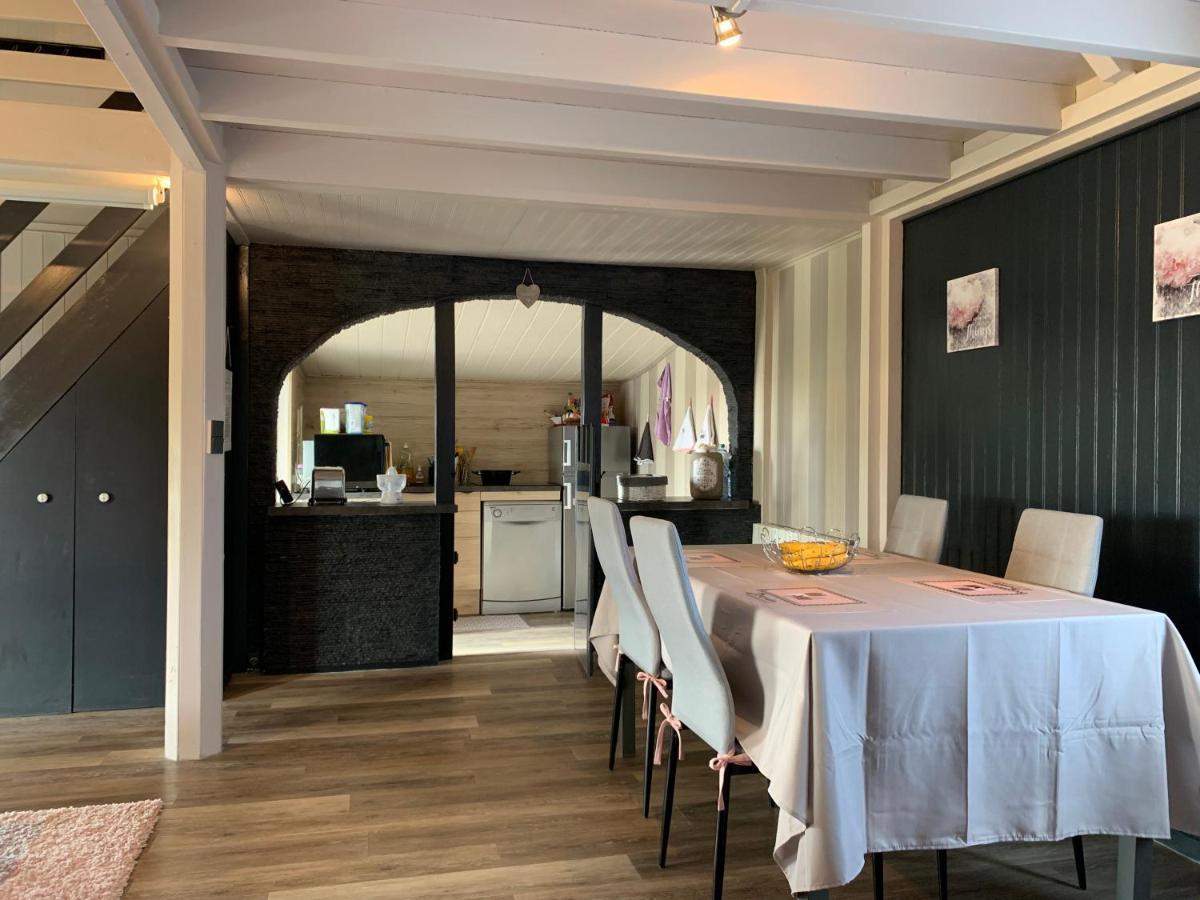 Chalet bord de mer 6 couchages Villa Merville-Franceville-Plage Buitenkant foto