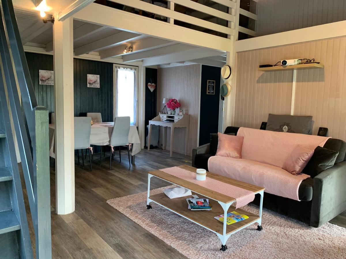 Chalet bord de mer 6 couchages Villa Merville-Franceville-Plage Buitenkant foto
