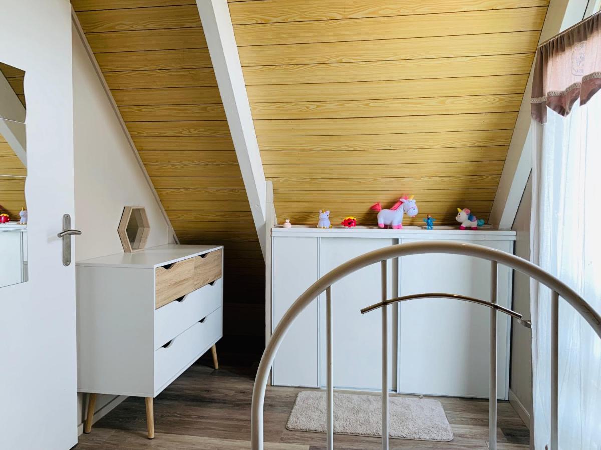 Chalet bord de mer 6 couchages Villa Merville-Franceville-Plage Buitenkant foto