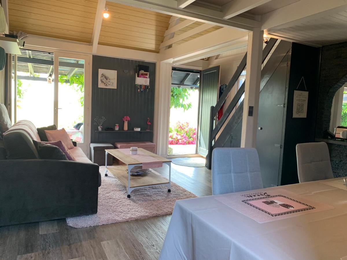 Chalet bord de mer 6 couchages Villa Merville-Franceville-Plage Buitenkant foto