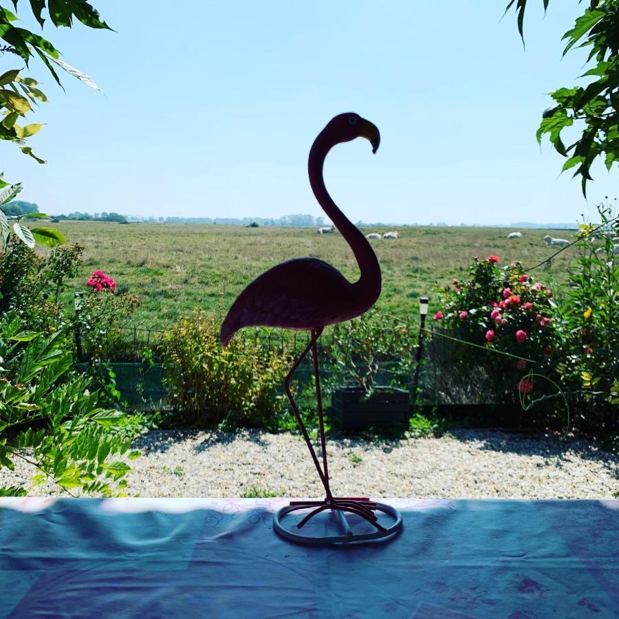 Chalet bord de mer 6 couchages Villa Merville-Franceville-Plage Buitenkant foto