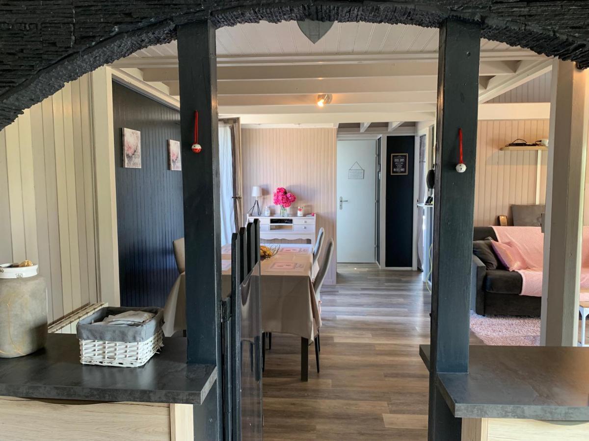Chalet bord de mer 6 couchages Villa Merville-Franceville-Plage Buitenkant foto