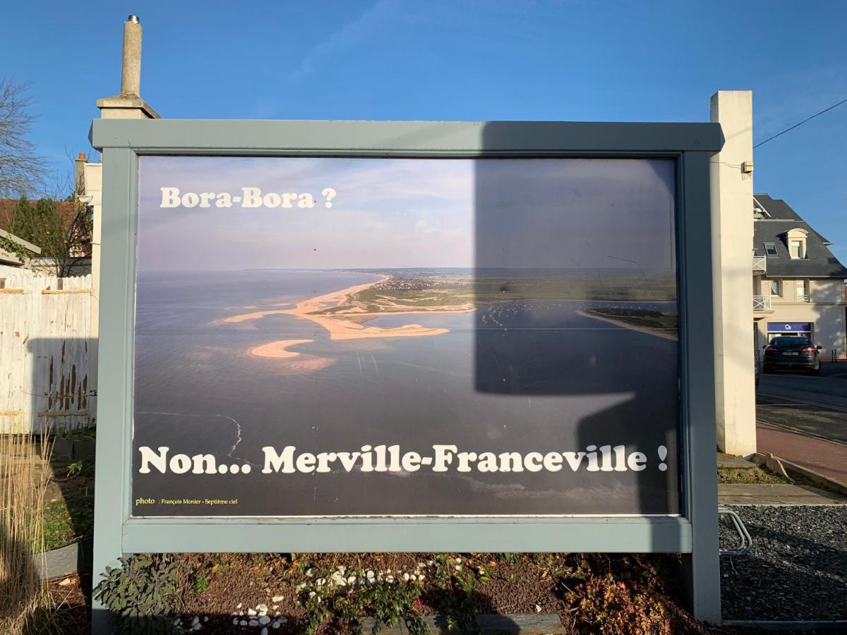 Chalet bord de mer 6 couchages Villa Merville-Franceville-Plage Buitenkant foto
